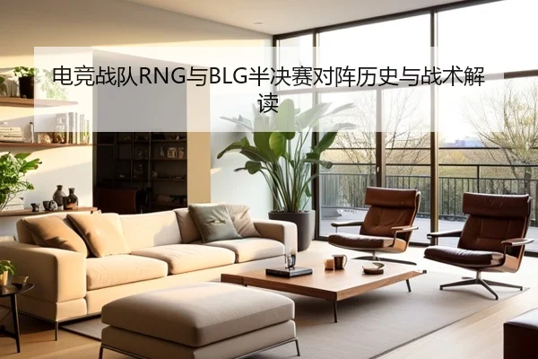 电竞战队RNG与BLG半决赛对阵历史与战术解读